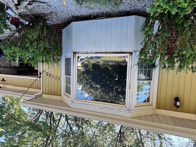 Before: Custom Bay Window & Front Re-Side